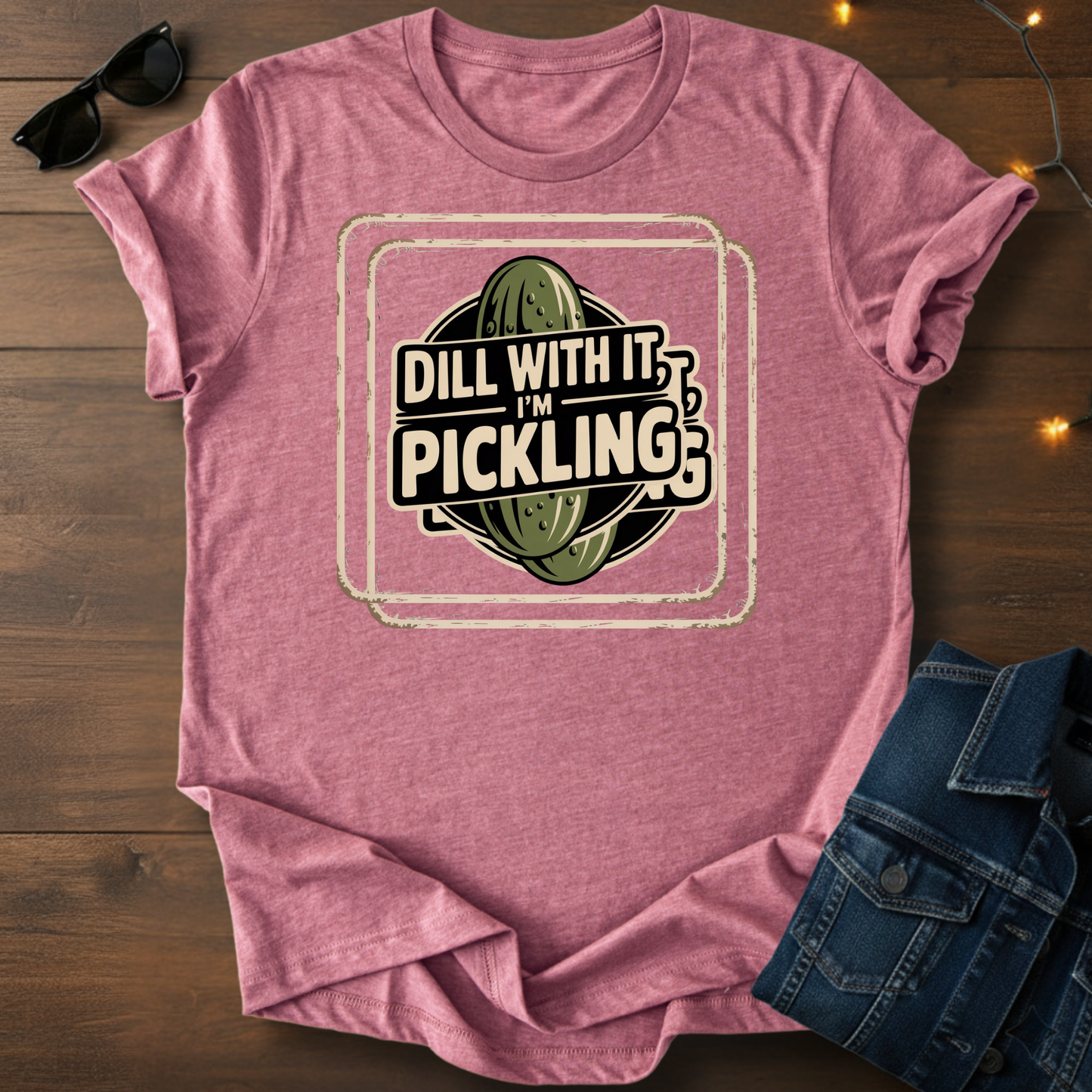 "Dill with it I'm Pickling" T-Shirt