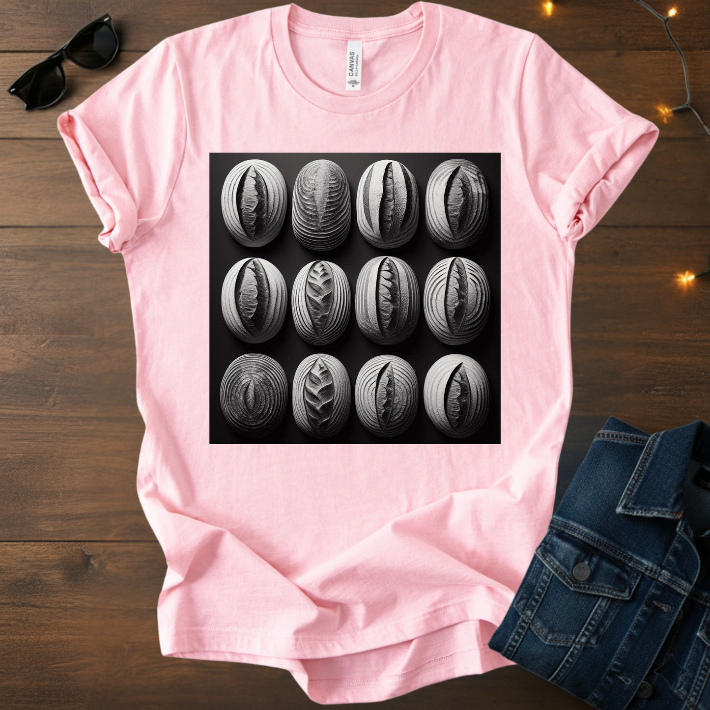 12 Loaves - Black & White Sourdough T-Shirt