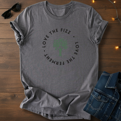 Love the Fizz Ferment Tee — Tree Circle Graphic