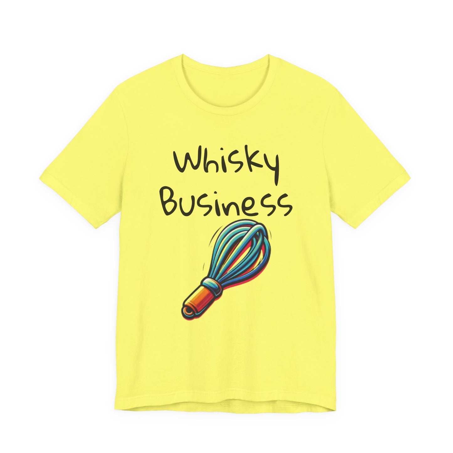 Whiskey Business T‑Shirt — Funny Baking Whisk Graphic Tee