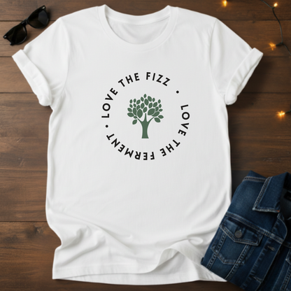 Love the Fizz Ferment Tee — Tree Circle Graphic