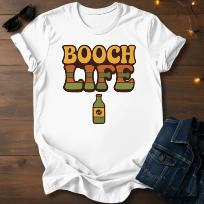 Booch Life Kombucha Tee - Retro Organic Fermentation Shirt