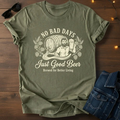 Brewed for better living T-Shirt