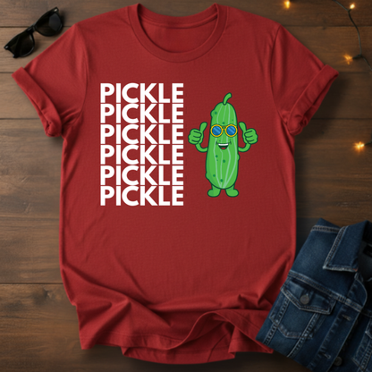Cool Pickle Graphic Tee — Cool as a pickle tee