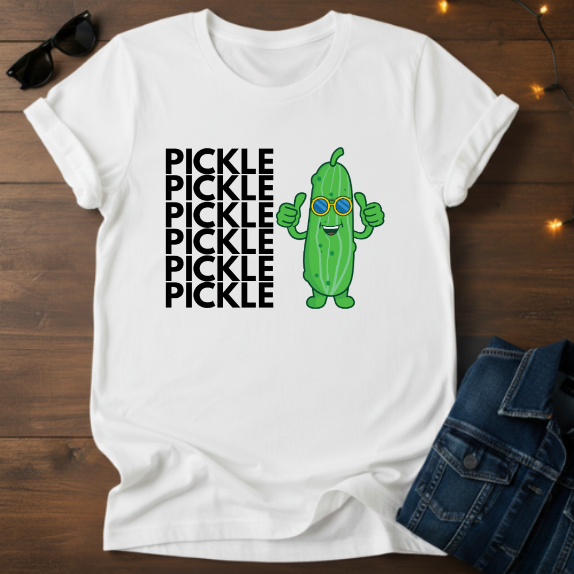 Cool Pickle Graphic T-Shirt