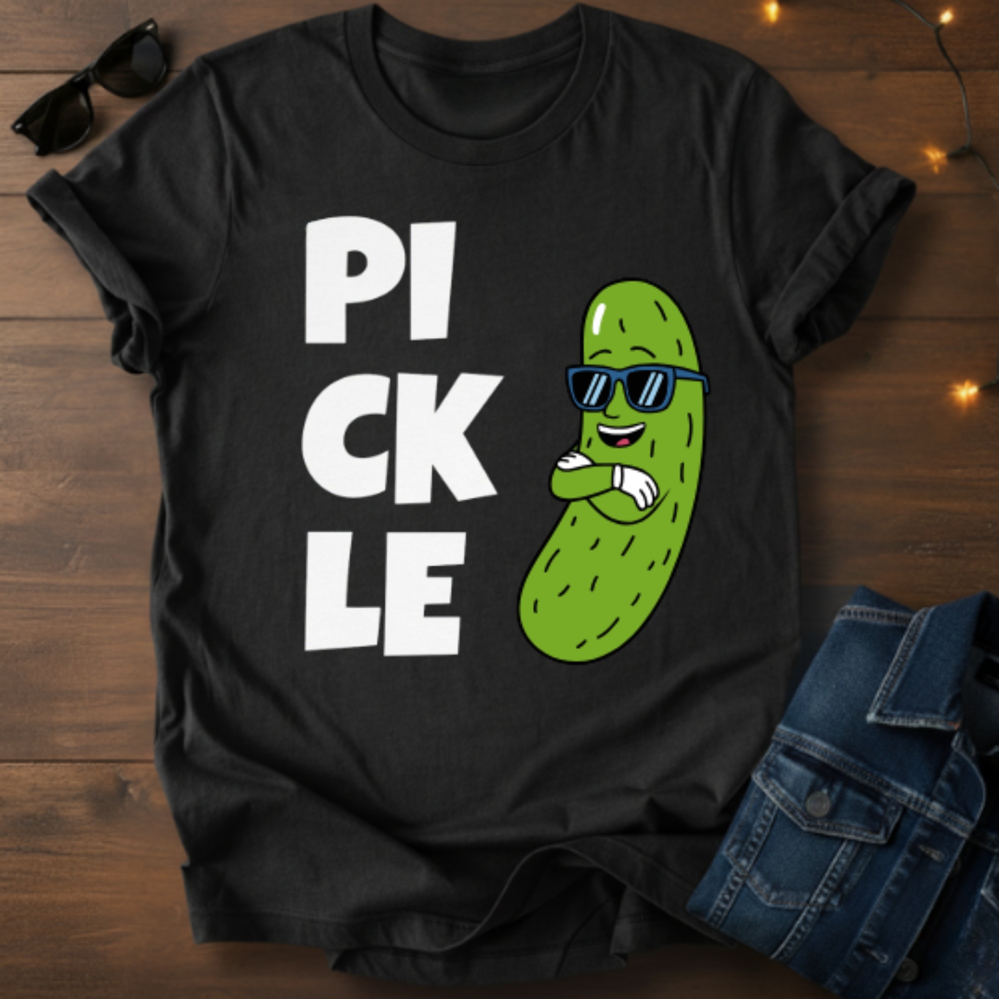 Cool Pickle Graphic T-Shirt