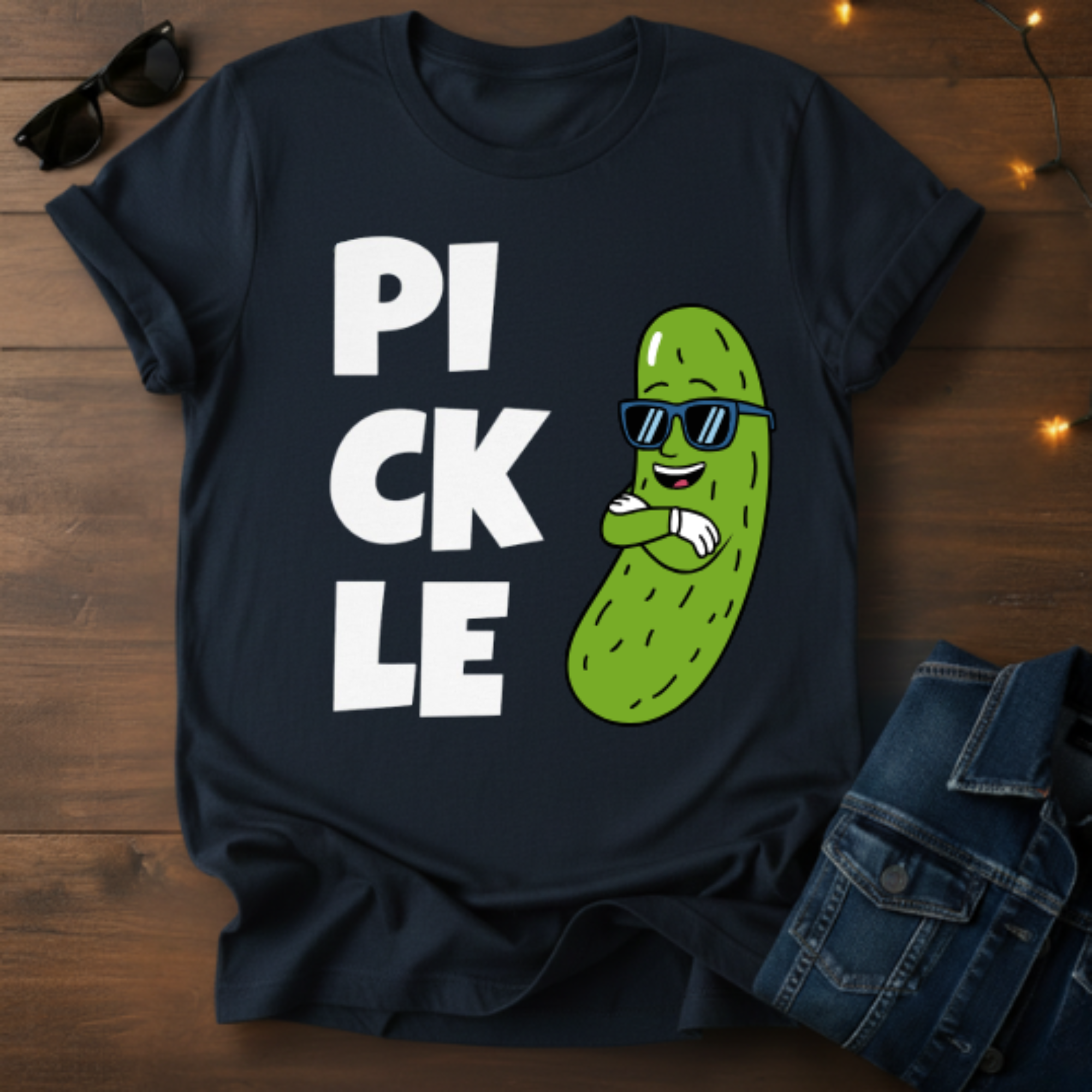Cool Pickle Graphic T-Shirt