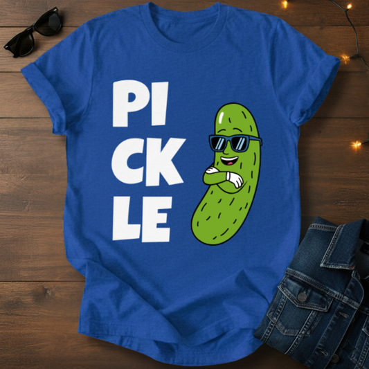 Cool Pickle Graphic Tee — Cool as a pickle tee
