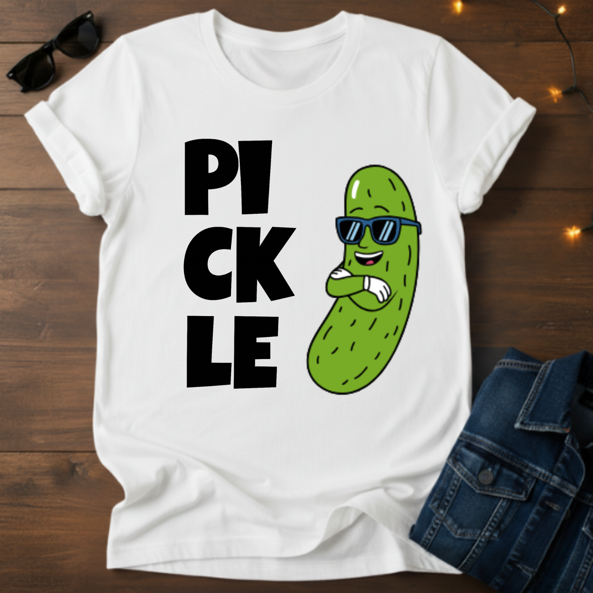 Cool Pickle Graphic T-Shirt