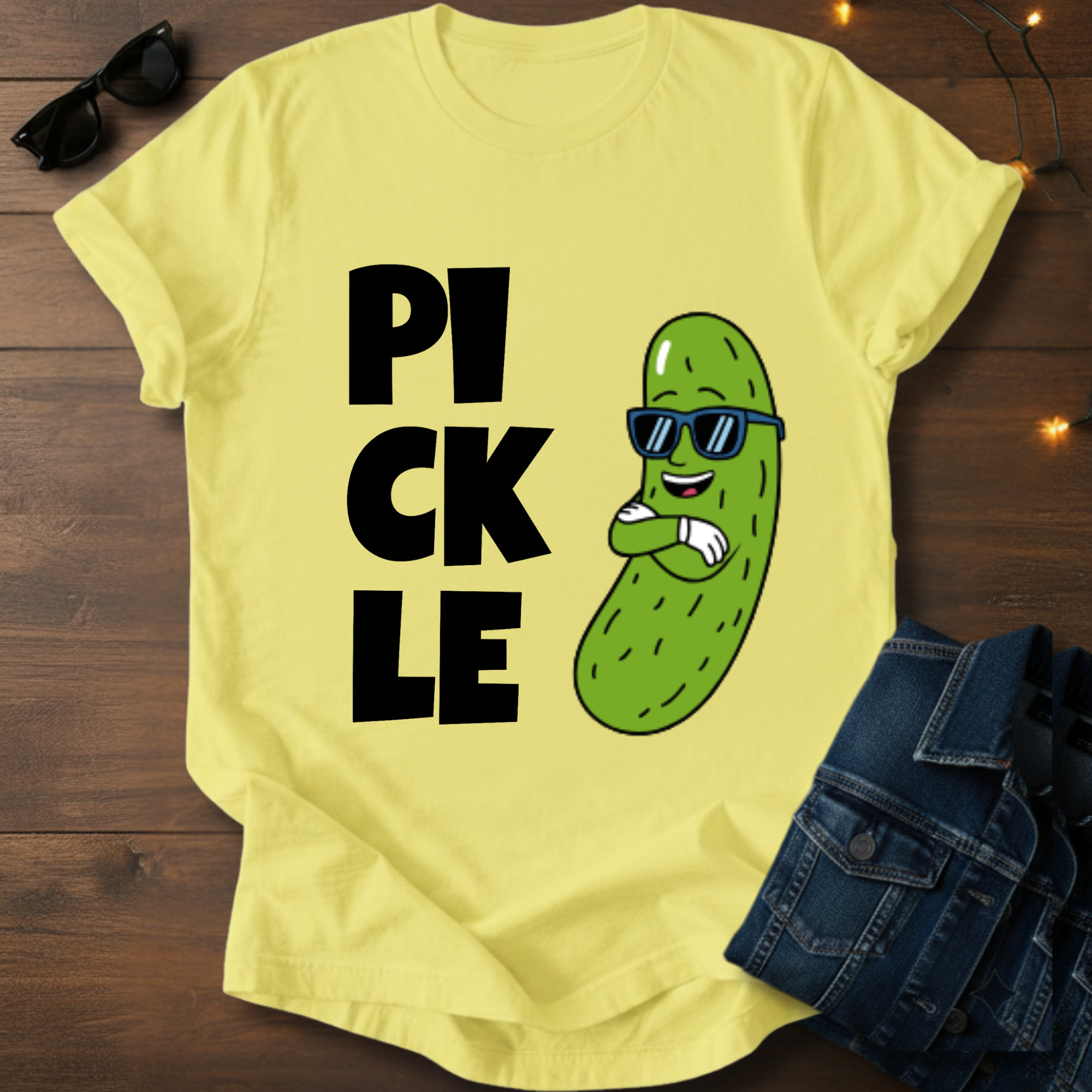 Cool Pickle Graphic T-Shirt