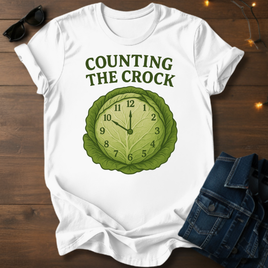 Counting the Crock Sauerkraut pickling Tee