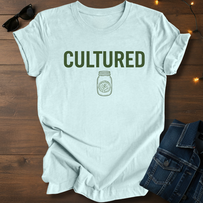 Cultured Mason Jar T-Shirt — Fermentation & Pickling Shirt