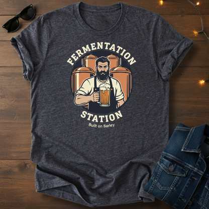 Fermentation Station Beer Brewing T-Shirt