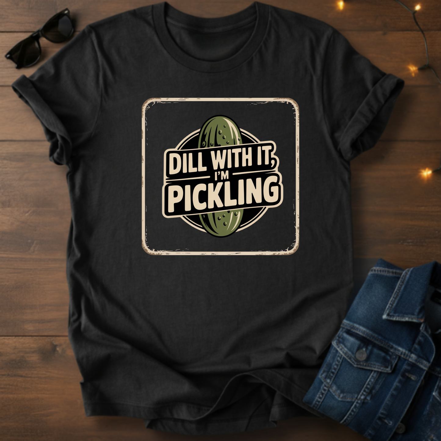 "Dill with it I'm Pickling" T-Shirt