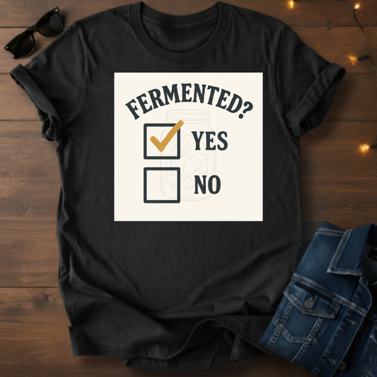Fermented tick box Yes/No
