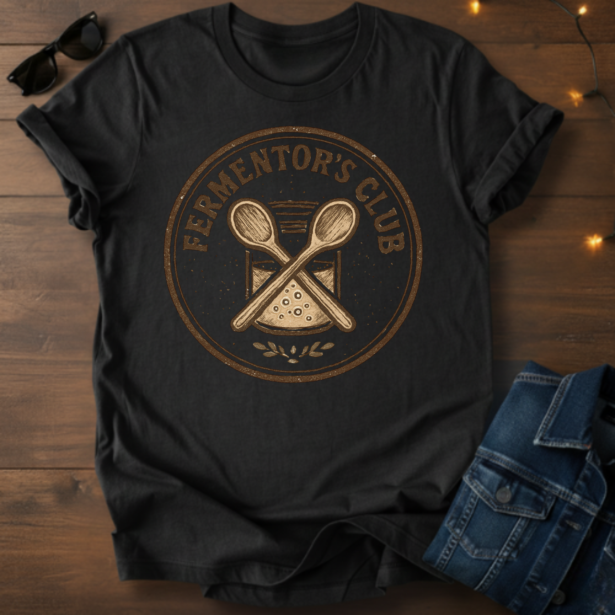 Vintage Fermenting Badge T-Shirt