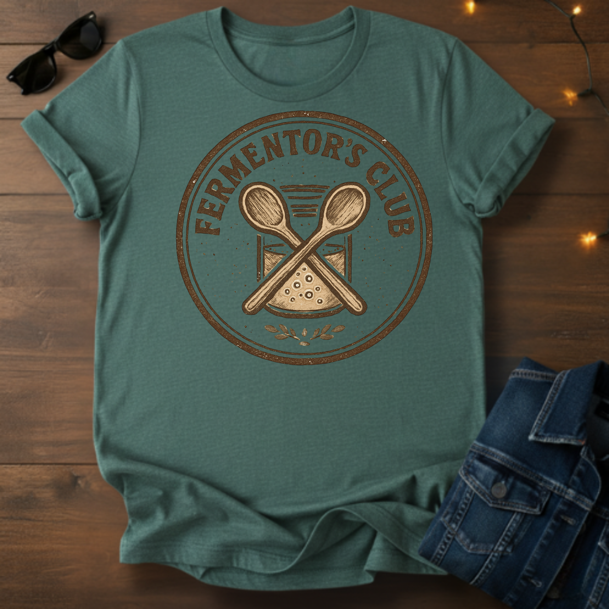 Vintage Fermenting Badge T-Shirt