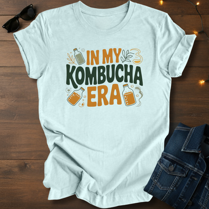 Kombucha Tee — "In My Kombucha Era" Vegan Kombucha Lover Shirt