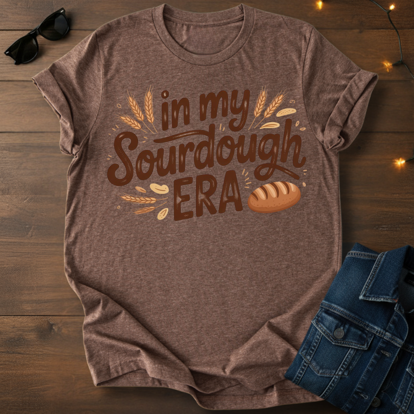 In My Sourdough Era T-Shirt — Funny Baking Shirt for Home Bakers