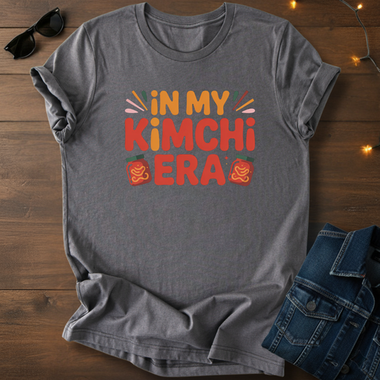 In My Kimchi Era T-Shirt – Cute Korean Food Graphic Tee