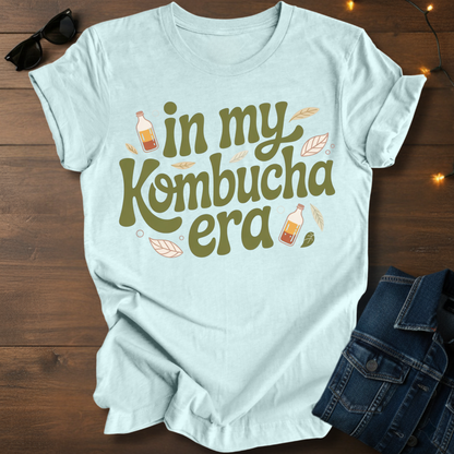 Kombucha T-Shirt – "In My Kombucha Era" Retro Beverage Tee