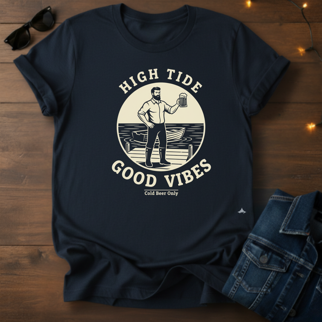 High Tide Good Vibes T-Shirt
