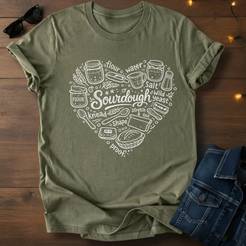 Sourdough Heart T-shirt