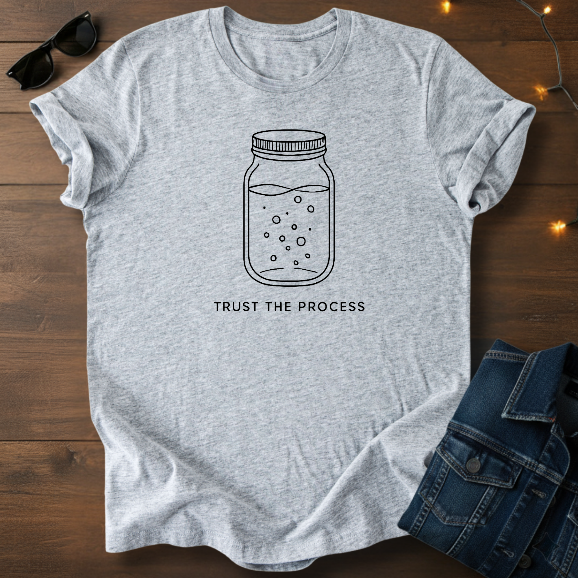 Trust the Process Jar T-Shirt