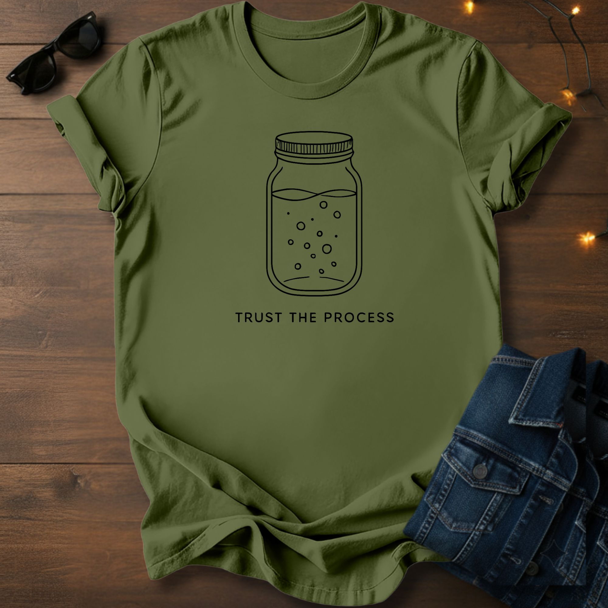 Trust the Process Jar T-Shirt